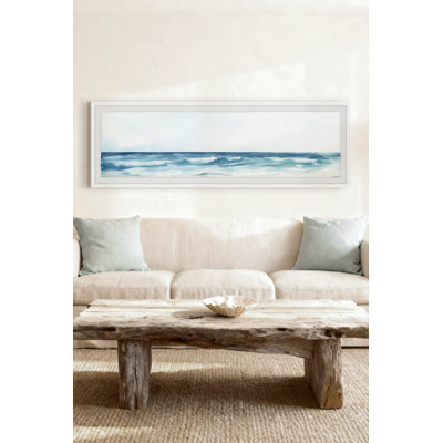 «Gentle Waves», reproduction encadrée