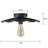 1-Light Semi-Flush Mount