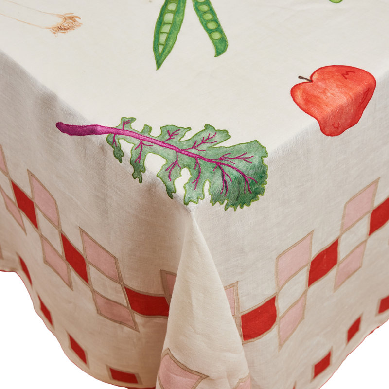 Still Life Tablecloth, Red