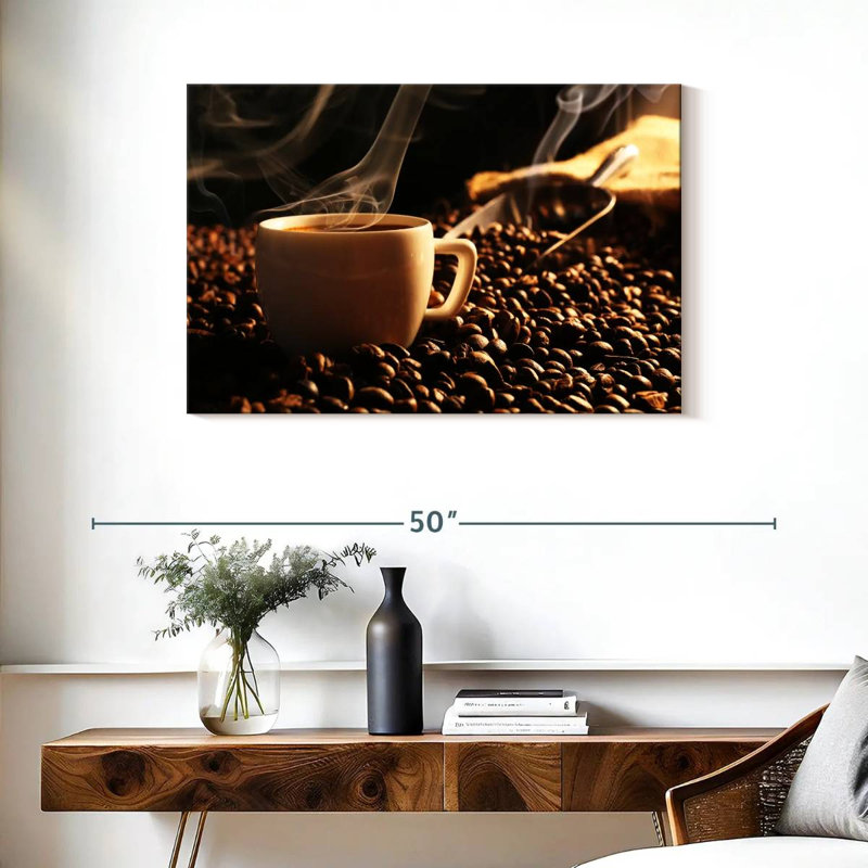 Yarlin Hot Coffee Cup, 24" H x 36" W