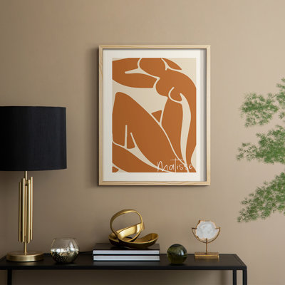 Matisse CECII, reproduction d'art encadrée - bois massif