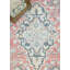 Tapis rouge à motif oriental Oistan