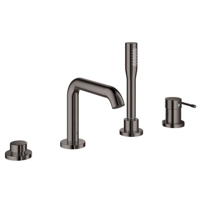 Essence New Single Handle Deck Mounted Roman Tub Faucet with Diverter and Handshower