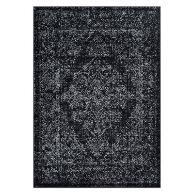 Vintage Distressed Area Rug