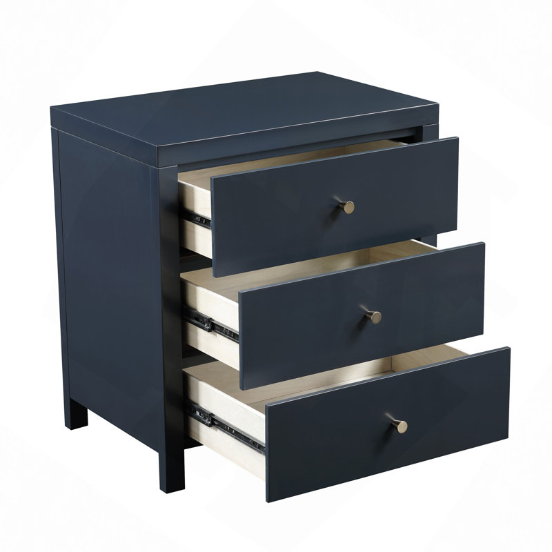 Nevarre 3-Drawer Nightstand