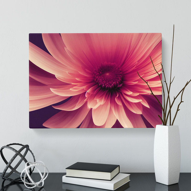Cute Chrysanthemum Flower Vol.2 - Wrapped Canvas, 40cm H x 60cm W x 3cm D