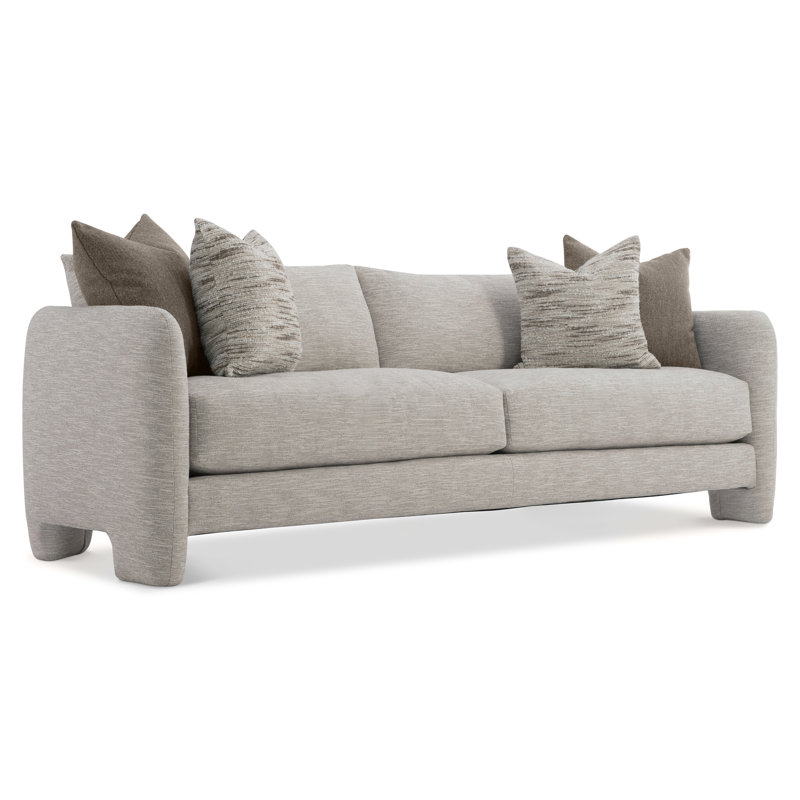 Plush Upholstered 94.5'' Sofa