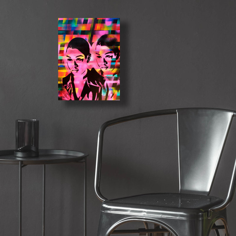 " Androids " by Abstract Graffiti, 16" H x 12" W x 0.13" D
