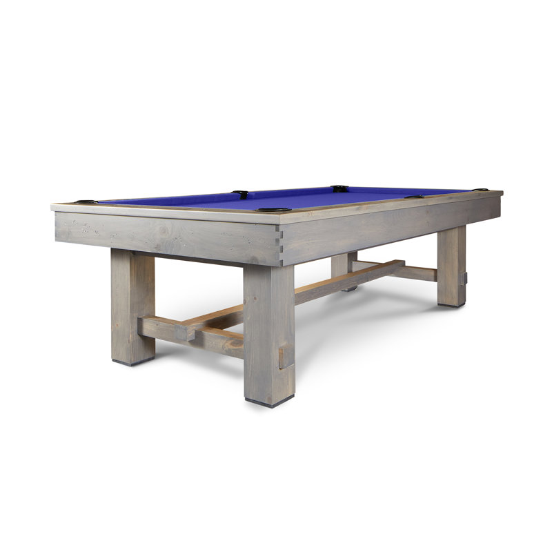 Churchill Slate 7' Pool Table with Professional Installation Included, Euro Blue