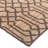 Eindhoven Handwoven Area Rug in Brown/Beige-124609009