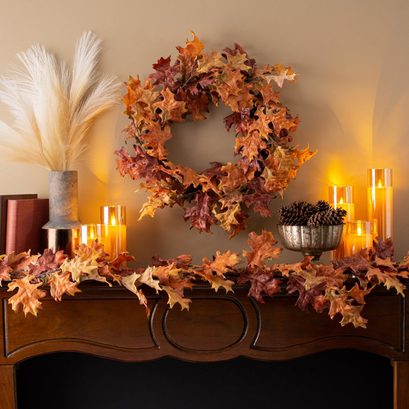 Guirlande 70 'Autumn Breeze - orange