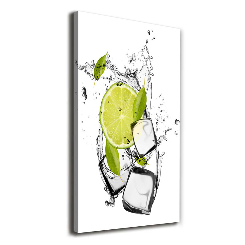 Limonka And Ice - Wrapped Canvas Print
