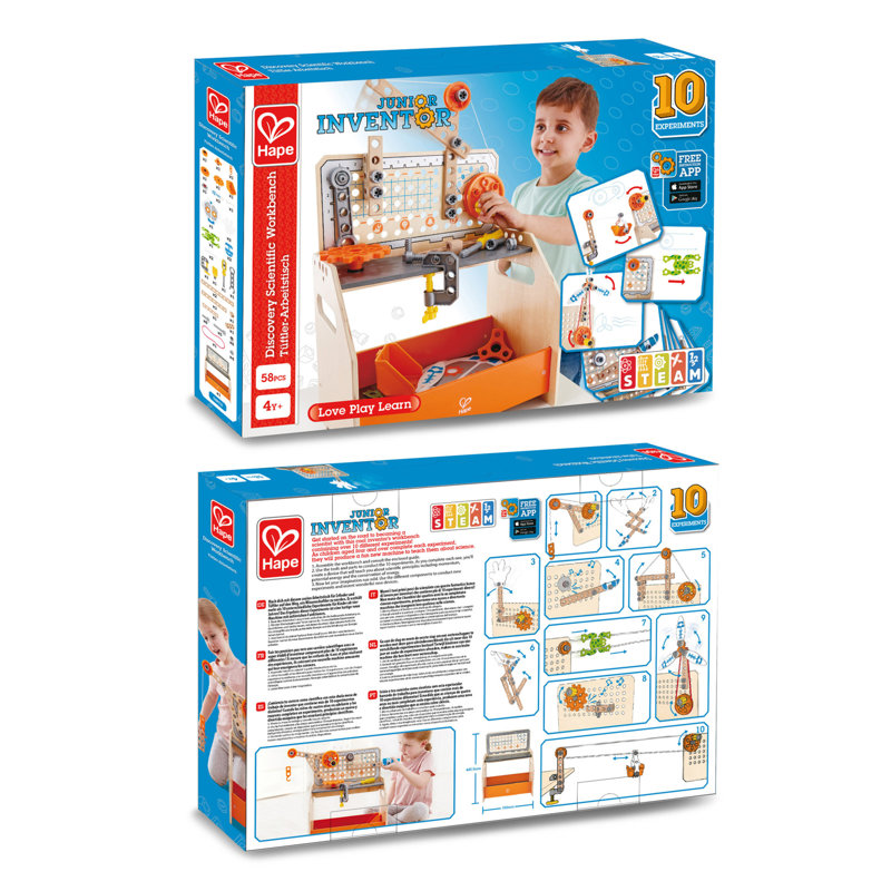Scientific Workbench Kid's Discovery Construction Workshop Toy