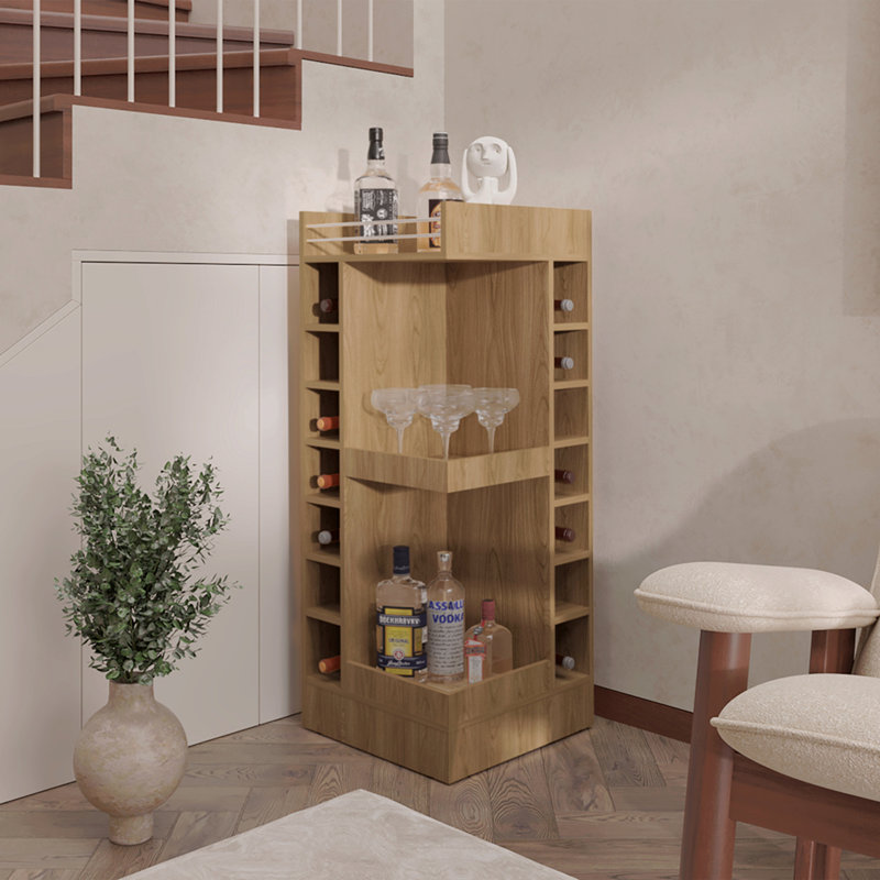 Bar Cabinet, Brown