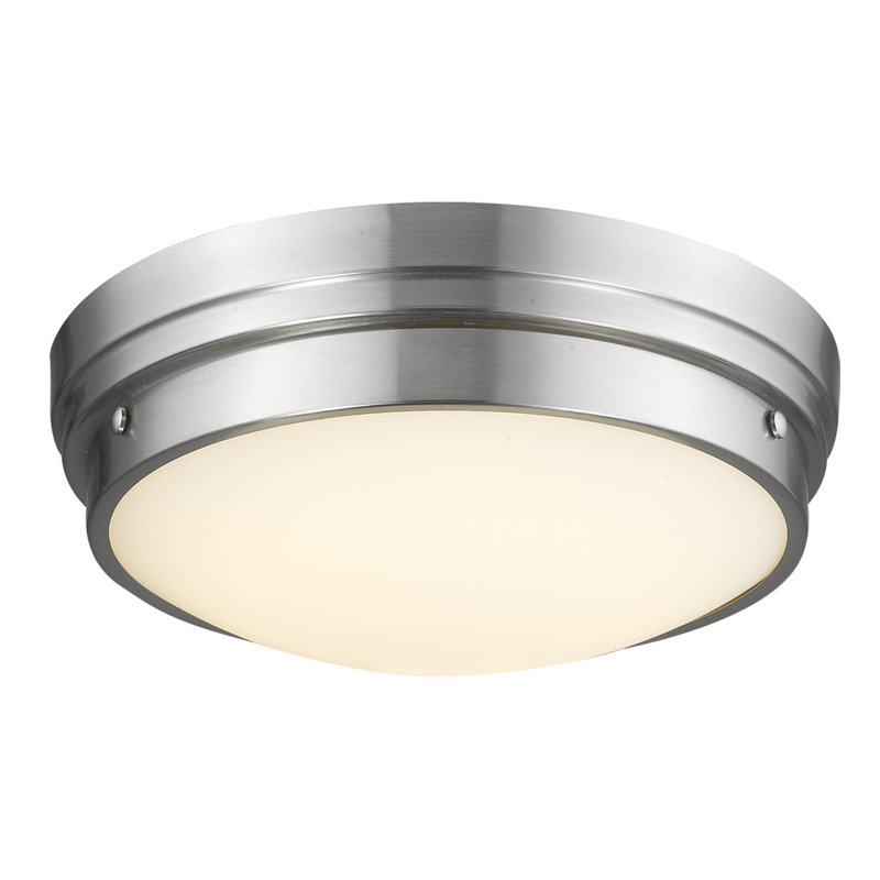 Johnston LED Flush Mount, Brushed Nickel