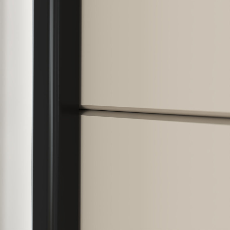 2 Door Manufactured Wood Wardrobe