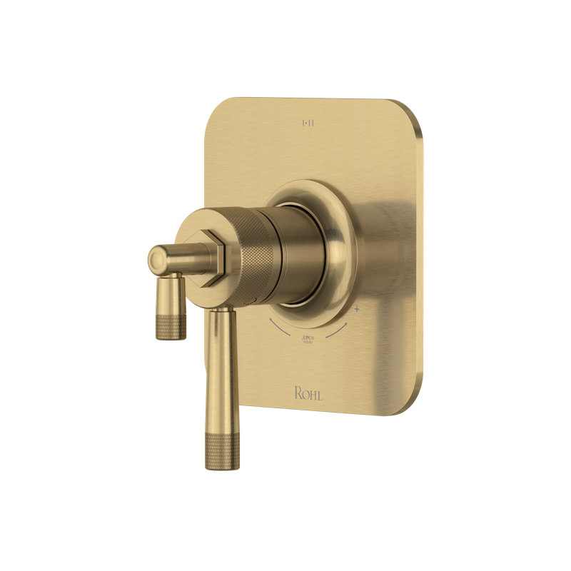 Graceline 1/2" Therm & Pressure Balance Trim With 3 Functions TMB23W1L, Antique Gold