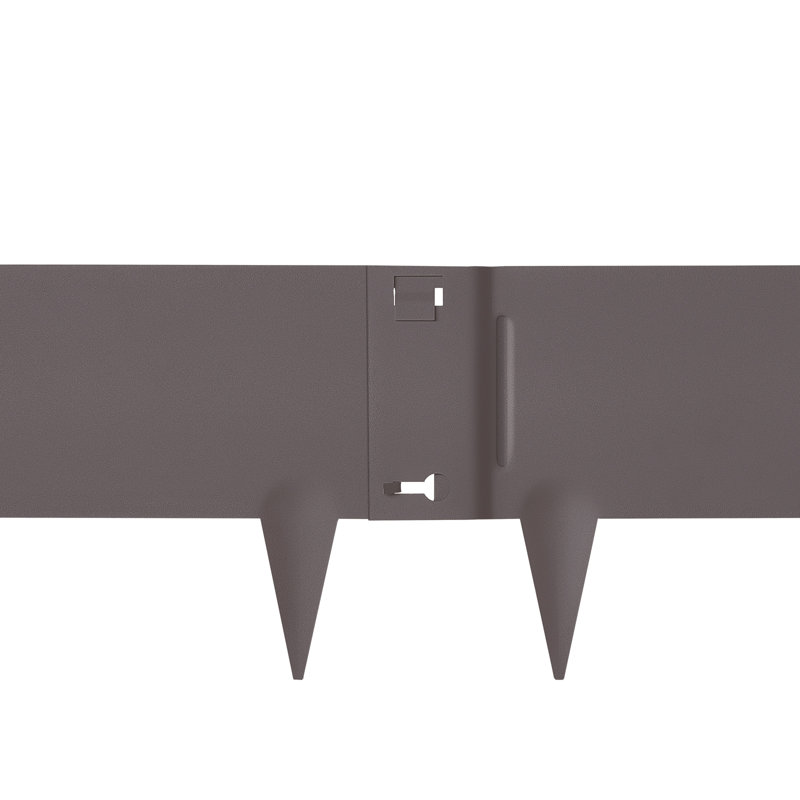 Landscape Edging, 6.15" H x 39" W x 0.06" D, Bronze