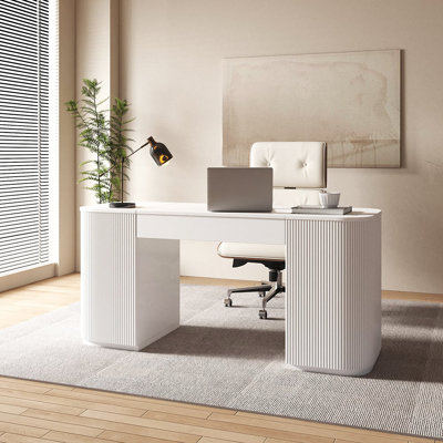 59.8" Computer Desk with Lift Top,Space Saving Office Desk with Cabinet Storage and Shelves, Study Writing Desk with Lifting Mechanism
