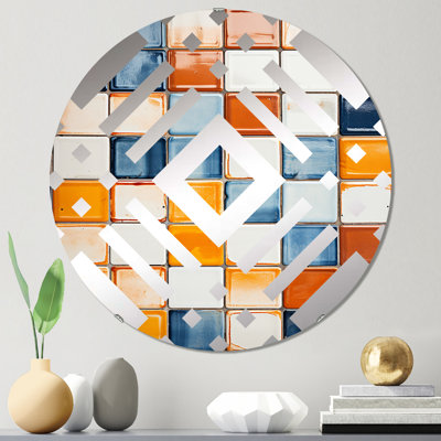 Chewuch - Miroir décoratif à losanges