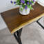Solid Wood Top Console Table-1798191651