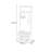 Solid Oak Multifunctional Hallway Coat Rack