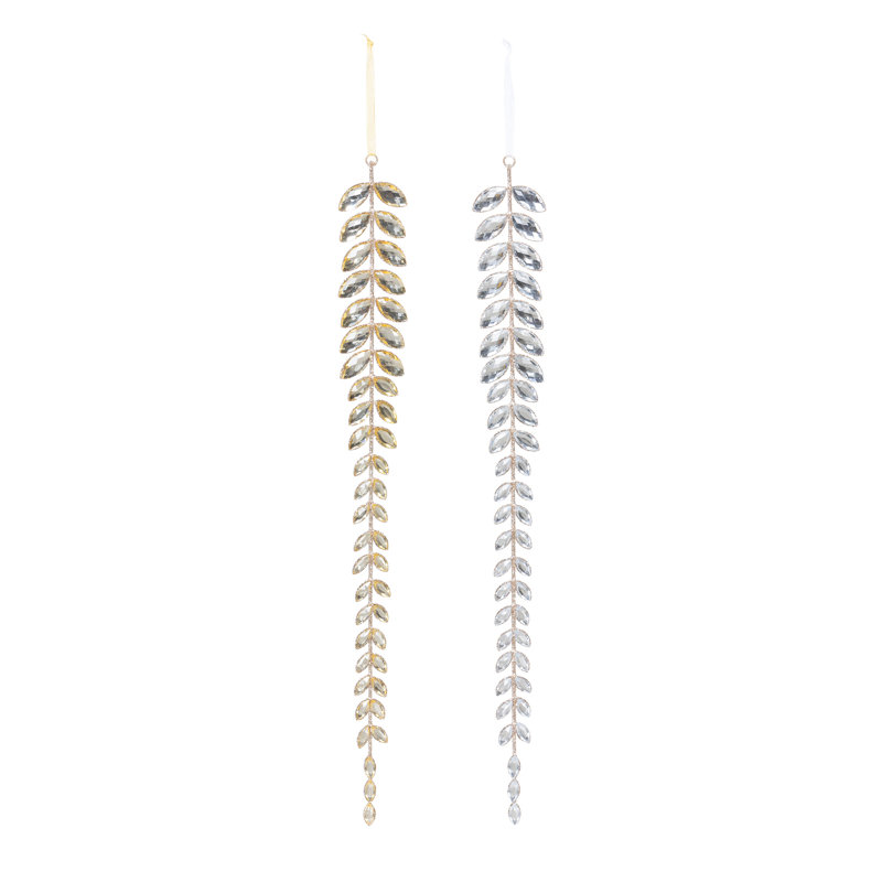 Ornement goutte de champagne champagne, 2 styles variés