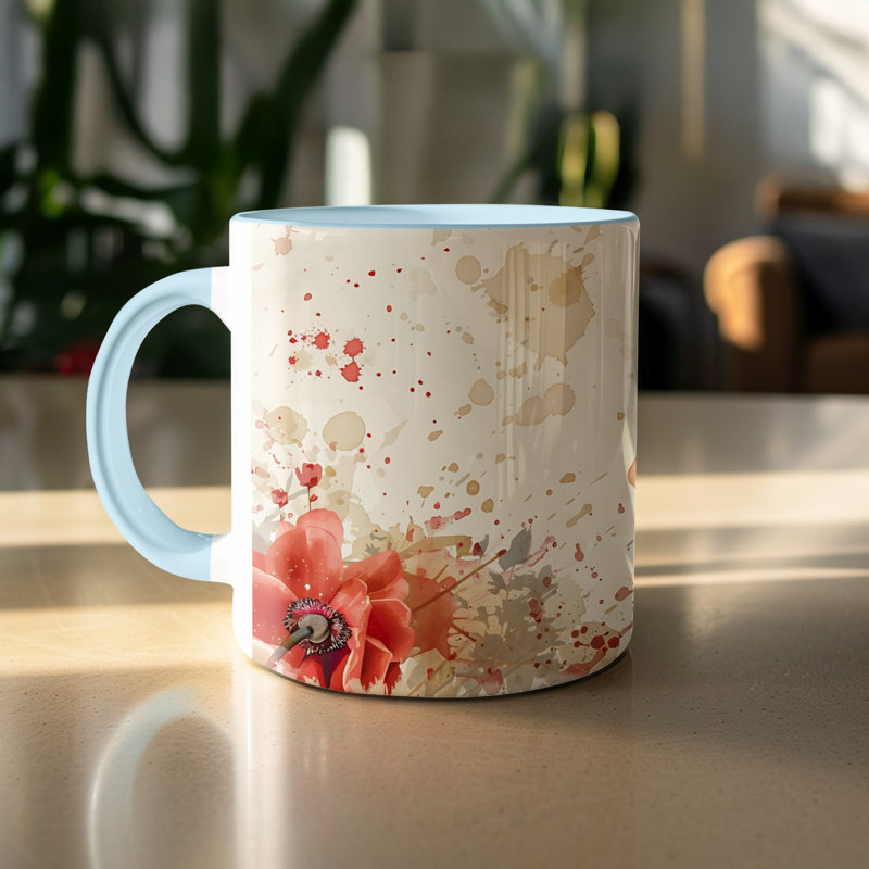 Mug, Light Blue