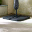 Casilla Square Garden Parasol and Base - Modern Patio for Dining, Sofa Sets or Sun Loungers-286635430