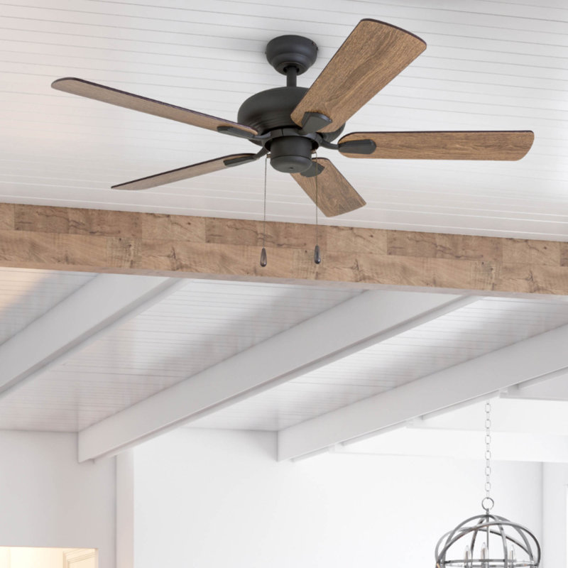 Russwood 42" Ceiling Fan with No Light, Standard No Remote