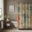 Rideaux de douche Retro Tiles - Premium-154772053