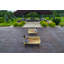 Lexi Solid Wood Pine Outdoor Bench-1010701896-1010701910