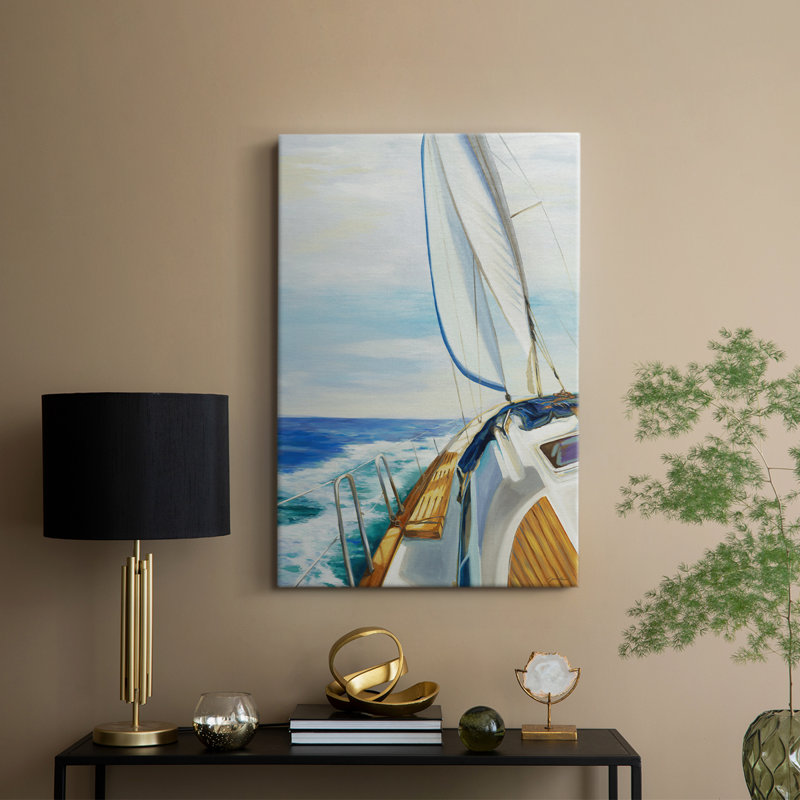 Fresh Sea Air - Cavas enveloppés dans une galerie, H 36 po x l 24 po
