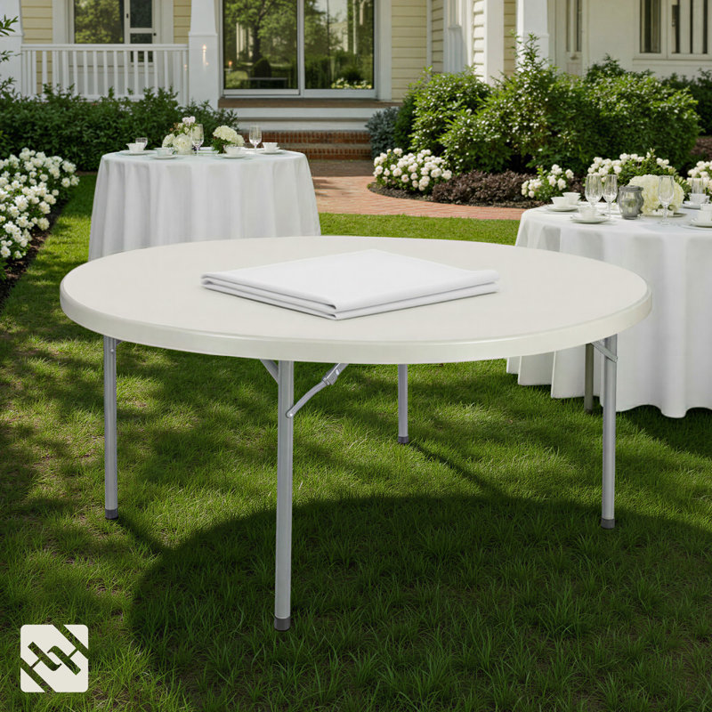 Table de banquet Baldwin, H 29,5 po x L 60 po x P 60 po