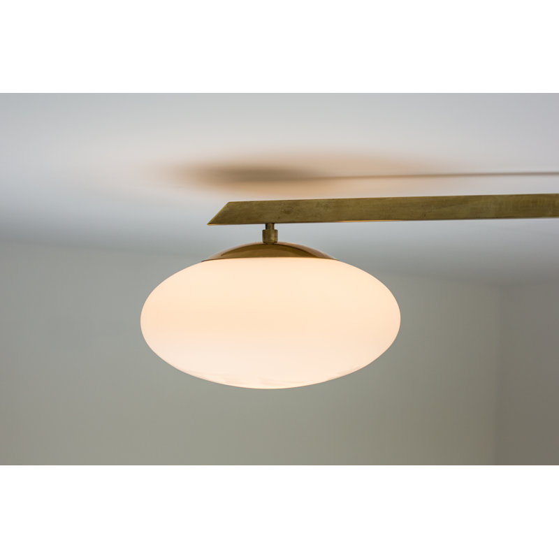 STELLA EVENING - Light 60" Sputnik Sphere Semi Flush Mount