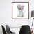 Toile avec cadre en bois brun classique n'est pas disponible