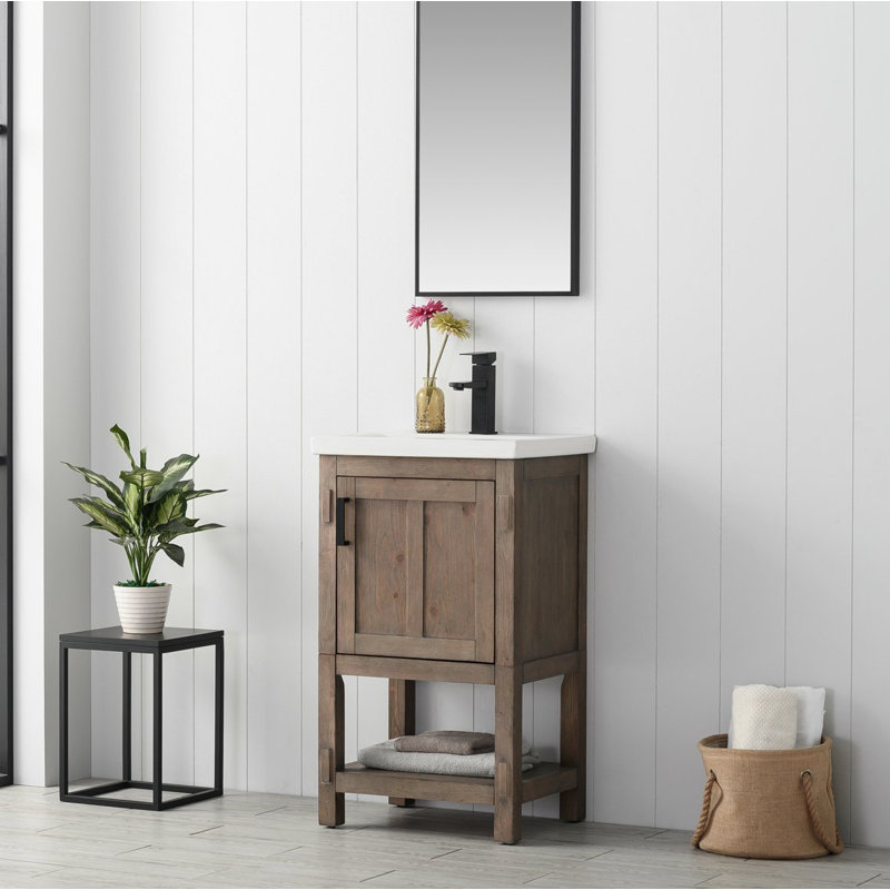 Ensemble de meuble-lavabo simple 20 po Alvah