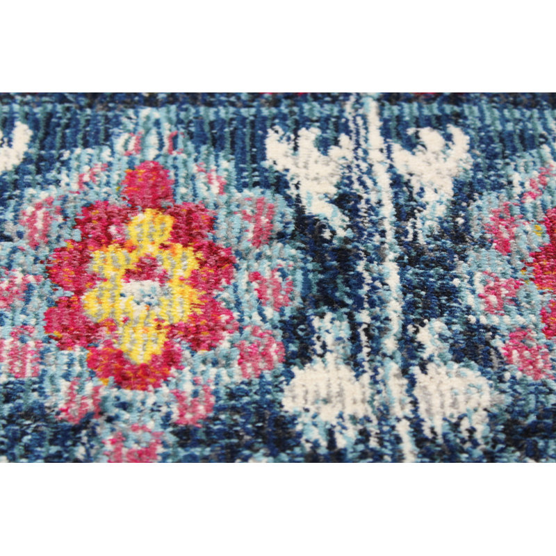 Karina Floral Area Rug, Rectangle 107 x 168cm