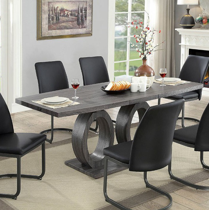 6 - Person Pedestal Dining Set