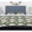 Ensemble de housse de couette aquarelle reposant sur brench designart leopard-35228100