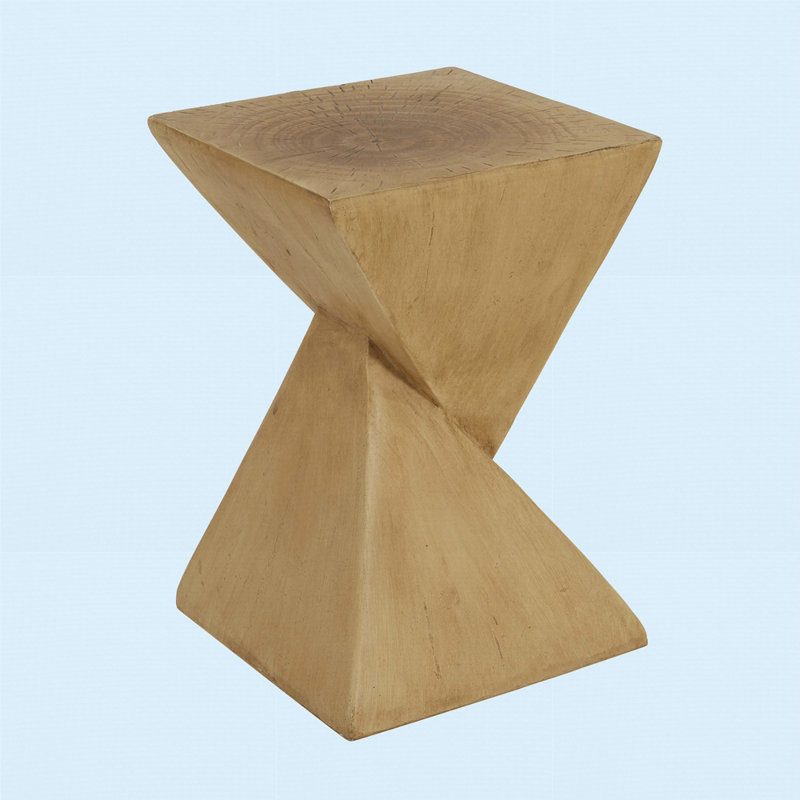 Table d'appoint moderne - table de bout élégante compatible avec le salon, Clair naturel