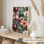 Motif floral perroquet tropical sans cadre-798840880
