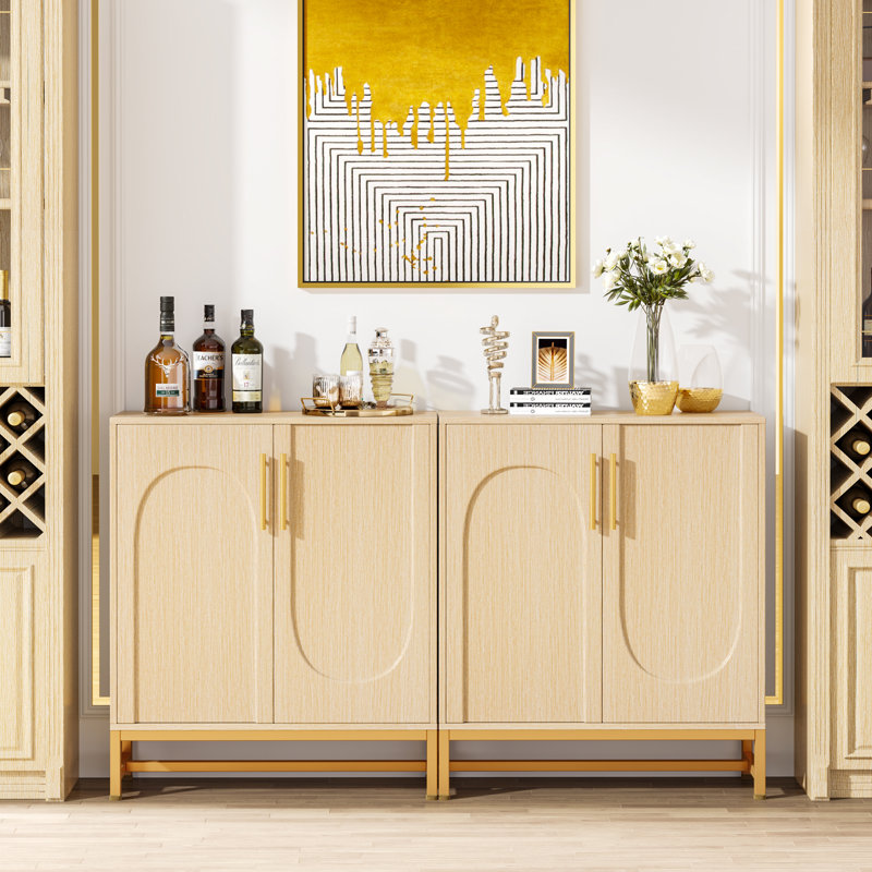59'' Sideboard, Maple/Gold