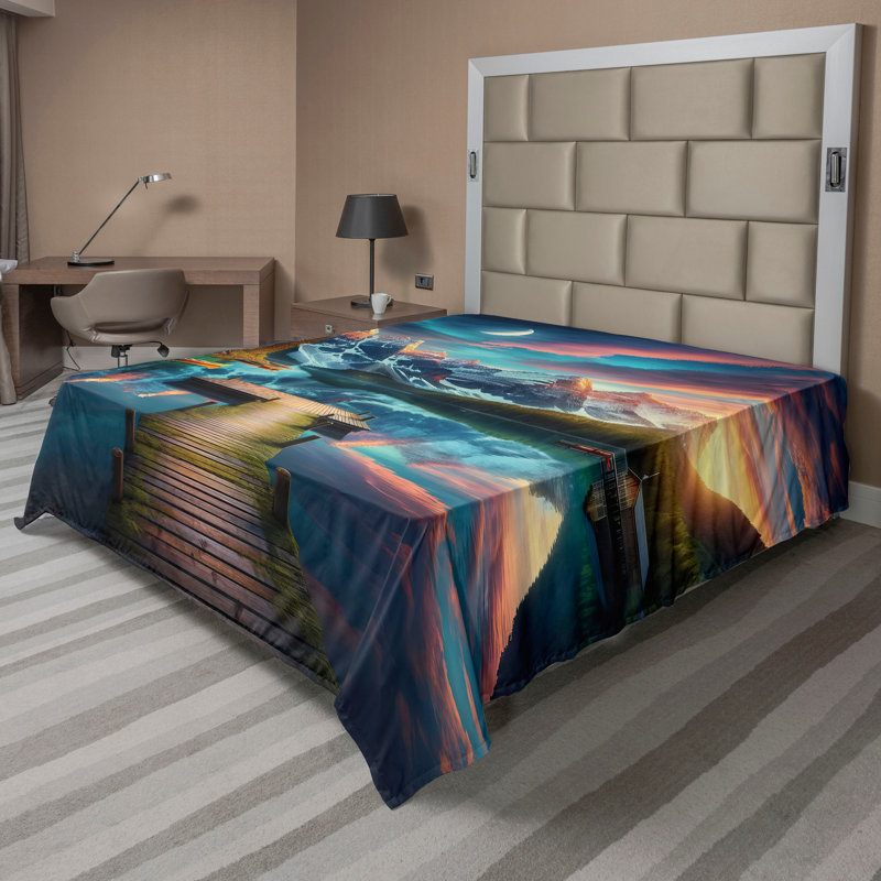 Polyester Flat Sheet, California King