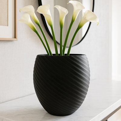 Vase de table en verre Affer