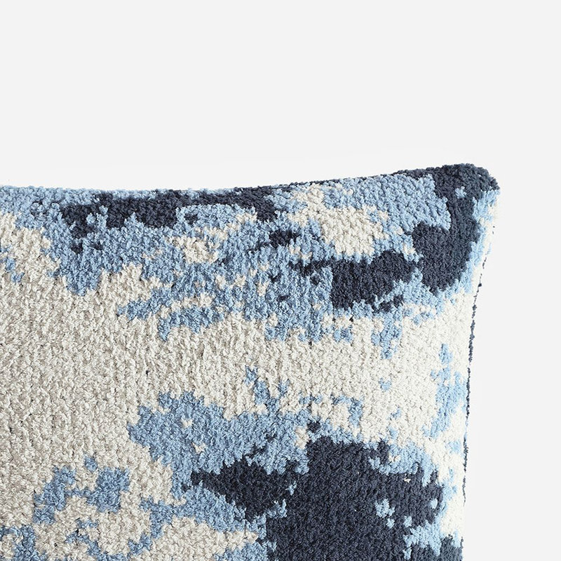 Snug Square Pillow Cover & Insert, Ocean Abstract