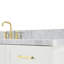 Meuble-lavabo simple en bois massif 66 po avec lavabo en marbre de Carrare 1,5 po Frawley-712457882-687578898