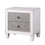Table de chevet moderne 2 tiroirs 1Pc