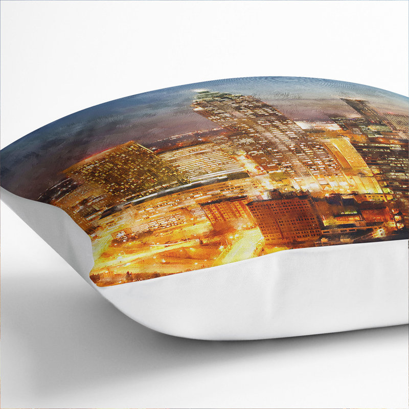 Square Cushion, 55cm H x 55cm W x 20cm D, White