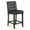 Aven Upholstered Stool with Solid Wood Frame